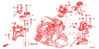 ENGINE MOUNTS (DIESEL) (2) (MT) for Honda CR-V DIESEL 1.6 ELEGANCE NAVI 5 Doors 6 speed manual 2018