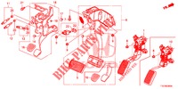 PEDAL (LH) for Honda CR-V DIESEL 1.6 ELEGANCE NAVI 5 Doors 6 speed manual 2018