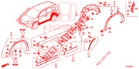 SIDE SILL GARNISH/PROTECT OR  for Honda CR-V DIESEL 1.6 ELEGANCE NAVI 5 Doors 6 speed manual 2018