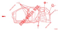 GROMMET (LATERAL) for Honda CR-V DIESEL 1.6 ELEGANCE 5 Doors 9 speed automatic 2018