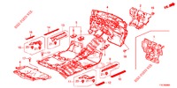 FLOOR MAT/INSULATOR  for Honda CR-V DIESEL 1.6 EXECUTIVE 5 Doors 6 speed manual 2018