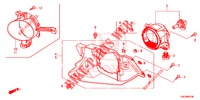 FOG LAMP  for Honda CR-V DIESEL 2.2 EXCLUSIVE 5 Doors 6 speed manual 2013