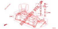FUEL INJECTOR (DIESEL) (2.2L) for Honda CR-V DIESEL 2.2 EXCLUSIVE 5 Doors 6 speed manual 2013