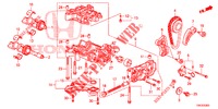 OIL PUMP (DIESEL) (2.2L) for Honda CR-V DIESEL 2.2 EXCLUSIVE 5 Doors 6 speed manual 2013