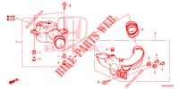 RESONATOR CHAMBER (DIESEL) for Honda CR-V DIESEL 2.2 EXCLUSIVE 5 Doors 6 speed manual 2013