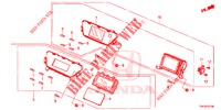 CENTER DISPLAY (LH) for Honda CR-V DIESEL 2.2 COMFORT 5 Doors 6 speed manual 2013
