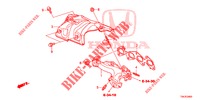 EXHAUST MANIFOLD (DIESEL) (2.2L) for Honda CR-V DIESEL 2.2 COMFORT 5 Doors 6 speed manual 2013