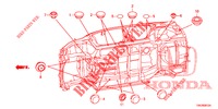 GROMMET (INFERIEUR) for Honda CR-V DIESEL 2.2 COMFORT 5 Doors 6 speed manual 2013
