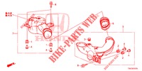 RESONATOR CHAMBER (DIESEL) for Honda CR-V DIESEL 2.2 COMFORT 5 Doors 6 speed manual 2013