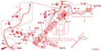 AIR CONDITIONER (FLEXIBLES/TUYAUX) (DIESEL) (2.2L) (LH) for Honda CR-V DIESEL 2.2 COMFORT 5 Doors 5 speed automatic 2013