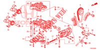 OIL PUMP (DIESEL) (2.2L) for Honda CR-V DIESEL 2.2 COMFORT 5 Doors 5 speed automatic 2013