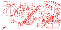 REAR SIDE LINING (2D)  for Honda CR-V DIESEL 2.2 COMFORT 5 Doors 5 speed automatic 2013
