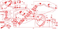 BRAKE MASTER CYLINDER/MAS TER POWER (LH) (1) for Honda CR-V DIESEL 2.2 DIESEL ELEGANCE L 5 Doors 6 speed manual 2013