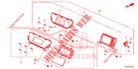 CENTER DISPLAY (LH) for Honda CR-V DIESEL 2.2 DIESEL ELEGANCE L 5 Doors 6 speed manual 2013