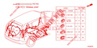 ELECTRICAL CONNECTORS (ARRIERE) for Honda CR-V DIESEL 2.2 DIESEL ELEGANCE L 5 Doors 6 speed manual 2013