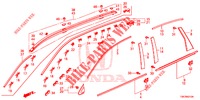 FRONT GRILLE/MOLDING  for Honda CR-V DIESEL 2.2 DIESEL ELEGANCE L 5 Doors 6 speed manual 2013