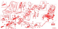 FRONT SEAT/SEATBELTS (D.) for Honda CR-V DIESEL 2.2 DIESEL ELEGANCE L 5 Doors 6 speed manual 2013