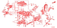 OIL PUMP (DIESEL) (2.2L) for Honda CR-V DIESEL 2.2 DIESEL ELEGANCE L 5 Doors 6 speed manual 2013