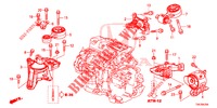 ENGINE MOUNTS (DIESEL) (2.2L) (AT) for Honda CR-V DIESEL 2.2 DIESEL ELEGANCE L 5 Doors 5 speed automatic 2013