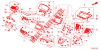 INSTRUMENT GARNISH (COTE DE CONDUCTEUR) (LH) for Honda CR-V DIESEL 2.2 DIESEL ELEGANCE L 5 Doors 5 speed automatic 2013