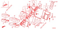 REAR SEAT/SEATBELT (2D)  for Honda CR-V DIESEL 2.2 DIESEL ELEGANCE L 5 Doors 5 speed automatic 2013