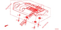 ENGINE COVER (DIESEL) (2.2L) for Honda CR-V DIESEL 2.2 ELEGANCE 5 Doors 6 speed manual 2013