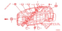 GROMMET (INFERIEUR) for Honda CR-V DIESEL 2.2 ELEGANCE 5 Doors 6 speed manual 2013