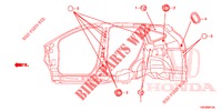 GROMMET (LATERAL) for Honda CR-V DIESEL 2.2 ELEGANCE 5 Doors 6 speed manual 2013
