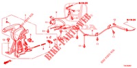 PARKING BRAKE (2.0L) (DIESEL) (LH) for Honda CR-V DIESEL 2.2 ELEGANCE 5 Doors 6 speed manual 2013
