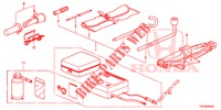 TOOLS/JACK  for Honda CR-V DIESEL 2.2 ELEGANCE 5 Doors 6 speed manual 2013