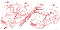 WIRE HARNESS (LH) (4) for Honda CR-V DIESEL 2.2 ELEGANCE 5 Doors 6 speed manual 2013
