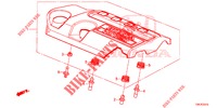 ENGINE COVER (DIESEL) (2.2L) for Honda CR-V DIESEL 2.2 ELEGANCE 5 Doors 5 speed automatic 2013