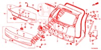 TAILGATE PANEL (2D)  for Honda CR-V DIESEL 2.2 ELEGANCE 5 Doors 5 speed automatic 2013