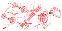 AIR CONDITIONER (COMPRESSEUR) (4) for Honda CR-V DIESEL 2.2 EXECUTIVE NAVI 5 Doors 6 speed manual 2013