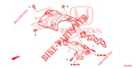 EXHAUST MANIFOLD (DIESEL) (2.2L) for Honda CR-V DIESEL 2.2 EXECUTIVE NAVI 5 Doors 6 speed manual 2013