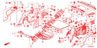 REAR SIDE LINING (2D)  for Honda CR-V DIESEL 2.2 EXECUTIVE NAVI 5 Doors 6 speed manual 2013