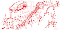 SIDE SILL GARNISH/PROTECT OR  for Honda CR-V DIESEL 2.2 EXECUTIVE NAVI 5 Doors 6 speed manual 2013