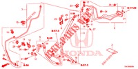 AIR CONDITIONER (FLEXIBLES/TUYAUX) (DIESEL) (2.2L) (LH) for Honda CR-V DIESEL 2.2 EXECUTIVE NAVI 5 Doors 5 speed automatic 2013
