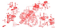 ENGINE MOUNTS (DIESEL) (2.2L) (AT) for Honda CR-V DIESEL 2.2 EXECUTIVE NAVI 5 Doors 5 speed automatic 2013