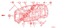 GROMMET (INFERIEUR) for Honda CR-V DIESEL 1.6 COMFORT 5 Doors 6 speed manual 2016