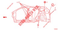 GROMMET (LATERAL) for Honda CR-V DIESEL 1.6 COMFORT 5 Doors 6 speed manual 2016