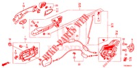 REAR DOOR LOCKS/OUTER HAN DLE  for Honda CR-V DIESEL 1.6 COMFORT 5 Doors 6 speed manual 2016