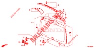 TAILGATE LINING/ REAR PANEL LINING (2D)  for Honda CR-V DIESEL 1.6 COMFORT 5 Doors 6 speed manual 2016