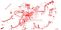 FUEL FILLER PIPE (DIESEL) for Honda CR-V DIESEL 1.6 COMFORT 5 Doors 9 speed automatic 2016