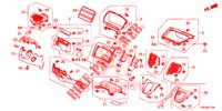 INSTRUMENT GARNISH (COTE DE CONDUCTEUR) (LH) for Honda CR-V DIESEL 1.6 COMFORT 5 Doors 9 speed automatic 2016