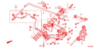 REAR LOWER ARM/RADIUS ROD  for Honda CR-V DIESEL 1.6 COMFORT 5 Doors 9 speed automatic 2016