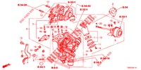 TURBOCHARGER (DIESEL) (2) for Honda CR-V DIESEL 1.6 COMFORT 5 Doors 9 speed automatic 2016