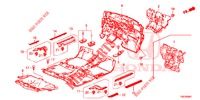 FLOOR MAT/INSULATOR (2) for Honda CR-V DIESEL 1.6 ELEGANCE 5 Doors 6 speed manual 2016