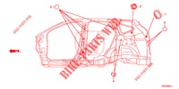 GROMMET (LATERAL) for Honda CR-V DIESEL 1.6 ELEGANCE 5 Doors 6 speed manual 2016