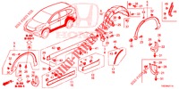 SIDE SILL GARNISH/PROTECT OR  for Honda CR-V DIESEL 1.6 ELEGANCE 5 Doors 6 speed manual 2016
